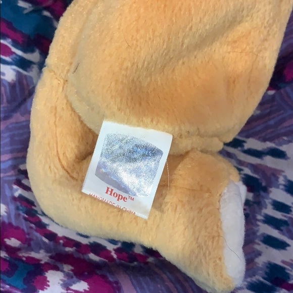 NWT Beanie Baby Hope Praying Bear - Picture 3 of 3